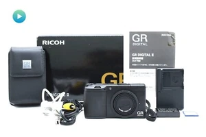 RICOH GR Digital II [Near Mint in Box] Digital Camera 10.1MP Black From JAPAN - Picture 1 of 24
