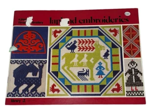Lapland Embroideries - A Journey Through Embroidery (SC, 1978)  DMC Library - Picture 1 of 6