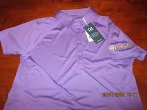 NWT Cutter & Buck Women's ES MED Golf Shirt KENTUCKY SECTION PURPLE - Picture 1 of 4
