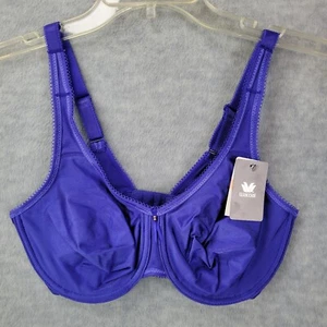 Wacoal Basic Beauty Underwire Bra Blue 855192 Womens 34DD NWT - Picture 1 of 9