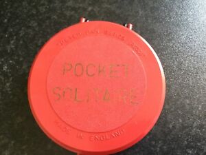 Vintage 1960,s Solitaire Peg Game by Peter Pan