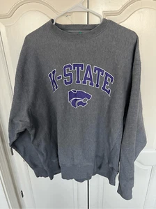 Sudadera Champion NCAA Kansas State University L - Imagen 1 de 8