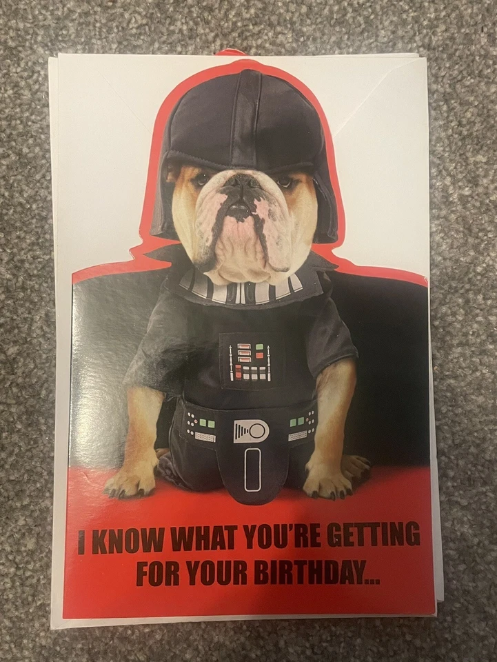 Tarjeta de cumpleaños de Star Wars Foto 1 de 1