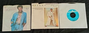 (3) BILLY OCEAN VINYL RECORD LOT 7" SINGLE HITS CARIBBEAN QUEEN GET OUTTA MY DR - Picture 1 of 5