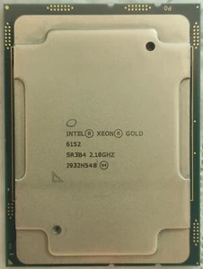 Intel Xeon 22C Gold 6152 2.1GHz LGA3647 30.25MB Cache Server CPU Processor SR3B4 - Picture 1 of 4