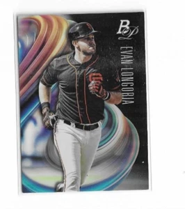 2018 Bowman Platinum Evan Longoria #91 Giants - Picture 1 of 1