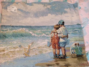 Fine Art Tapestries Tapestry Wall Hanging 25" x 32" Summer Daze By Lucelle Raad - Picture 1 of 10