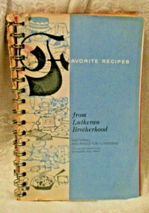 Vintage~Favorite Recipes from Lutheran Brotherhood~Spiral Bound~1975 - Picture 1 of 12