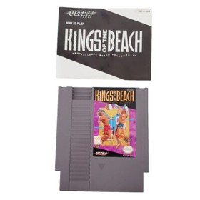 Kings Of The Beach Nintendo Entertainment System NES Video Game Cartridge Manual