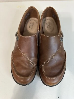 Zapatos mocasines Clarks Ashland Lane Q marrón para mujer talla 7 Foto 1 de 4