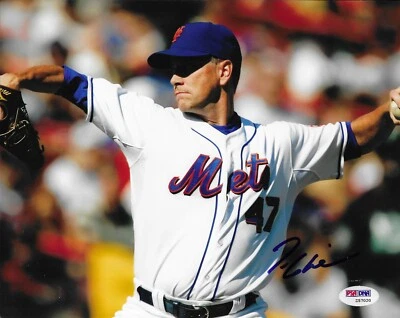 Tom Glavine Signed 8x10 Photo Autographed PSA/DNA COA New York Mets Braves 20 - Image 1 of 2