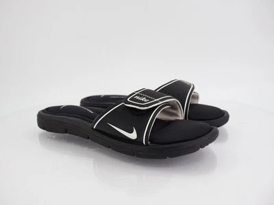 Nike Comfort Footbed Slides Sandals Flip Flops Women's Size 9 Black - Image 1 of 4