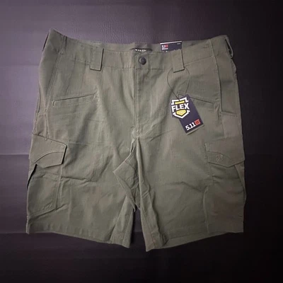 Pantalones Cortos Tácticos 5.11 Para Hombre 36 Verde Flex Stryke Carga Ropa de Trabajo Comodidad Ripstop Foto 1 de 4