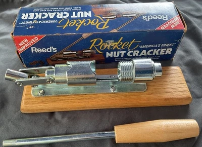 Vintage Reed’s Rocket Nut Cracker USA  Original box - Image 1 of 3