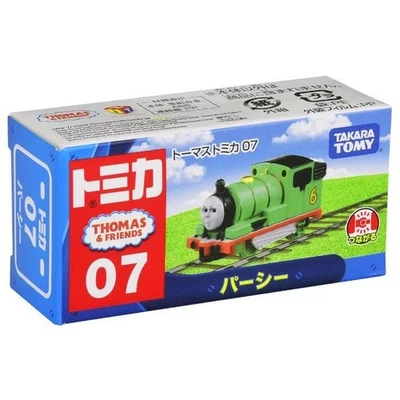 Литой зеленый поезд с двигателем Tomica Thomas & Friends 07 Percy Takara Tomy Япония - Изображение 1 из 4