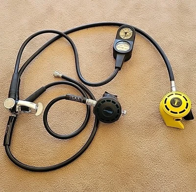 Scuba Regulator - US Divers Conshelf SE Octopus / Scubapro G250 / Oceanic Gauges - Image 1 of 4