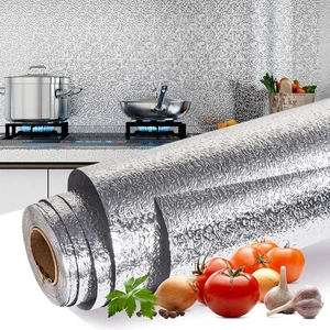 Aluminiumfolie Küchentapete Ölfest Spritzschutz für Arbeitsplatten - Bild 1 von 7