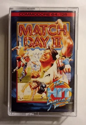 MATCH DAY II - Hit Squad version - Commodore 64 C64 C128 TESTED see photos - Image 1 of 4