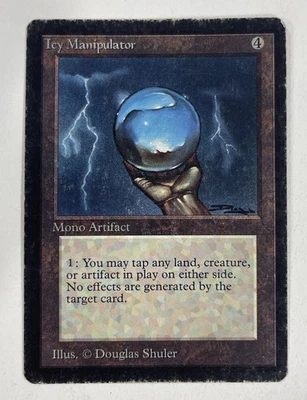 Icy Manipulator Beta HP Heavy Play MTG Magic The Gathering - Image 1 of 2