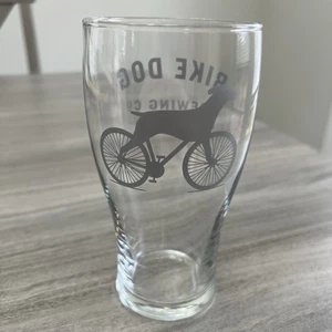 Bike Dog Brewing Co Pint Glass Brewery Small Batch Craft Beer - Picture 1 of 15