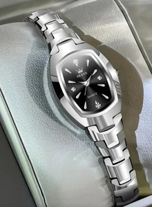 OLEVS Damen Quarzuhr in Silber Edelstahl mit Leuchtmittel MLA-T0014C - Bild 1 von 5