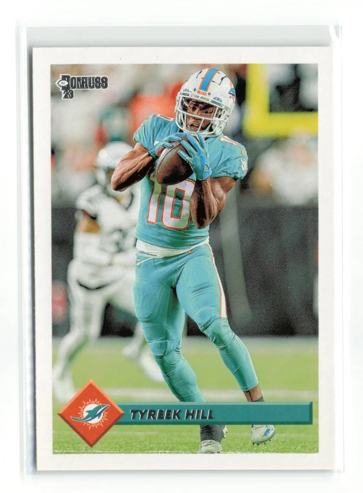 2023 PANINI DONRUSS RETRO 1993 TYREEK HILL #R93-23  DOLPHINS - Image 1 of 2