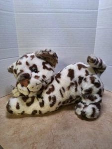 Westcliff Collection Peluche Bianco Marrone Maculato Snow Leopard Cub Snow Cat 10" - Foto 1 di 9