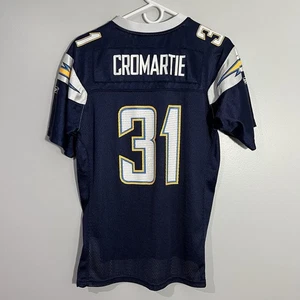 Reebok NFL San Diego Chargers Antonio Cromartie Blue Football Jersey Youth Large - Picture 1 of 8