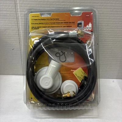 Kit de instalación regulador de manguera de propano Mr Heater 12' sin ventilación. F273684 Foto 1 de 2