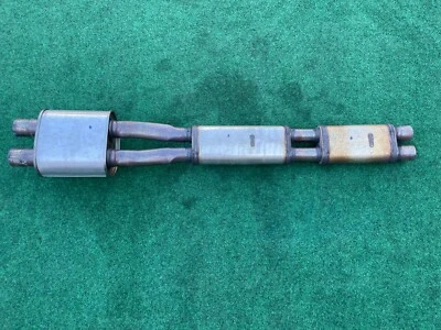 Silenciador ressonador central tubo de escape Porsche Panamera 970 2011-2016 fabricante de equipamento original - Imagem 1 de 4