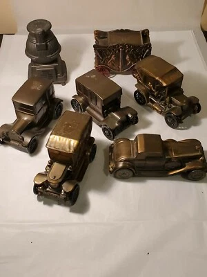 Banthrico Inc Auto/Publicidad/Circo Coin Bank Lote de 7, Chicago EE. UU. Foto 1 de 4