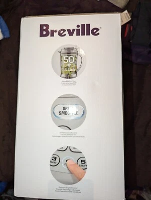 Licuadora Breville Fast & Furious BBL620SIL/V 5 velocidades plateada Foto 1 de 4