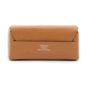 Custodia labbra HERMES Miroir Veau Madame oro - Foto 1 di 10