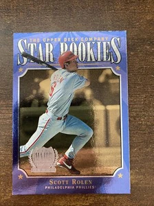 Scott Rolen Star Rookies 1996 Upper Deck Rookie Card Philadelphia Phillies - Picture 1 of 4