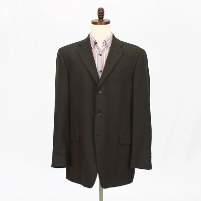 Arnold Brant 46XL Brown Sport Coat Blazer Jacket HB 3B Cashmere - Image 1 of 4
