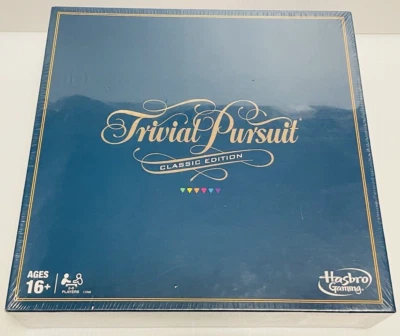 Hasbro Game Trivial Pursuit Game: Classic Edition 2016 Ages 16+ SEALED NEW - Image 1 of 4