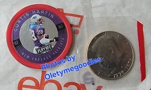 1997 Curtis Martin Playoff Nr. 167 Single Chip Shot Sample New England Patriots - Bild 1 von 11