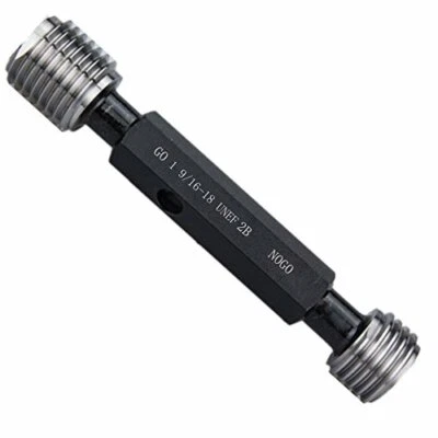 GAUGESTOOLS 1 9/16-18 UNEF Thread Plug Gage 2B GO NOGO 100% Checked ship by DHL 1.5625-18 UN