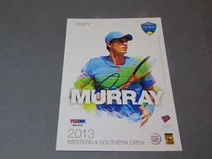 Andy Murray Signed 2013 W&S 5x7 Player Card Autographed PSA/DNA COA 1C - Picture 1 of 5