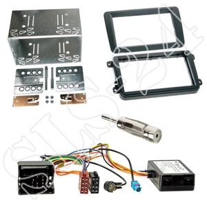 VW T5 Multivan Caravelle Transporter Doppel 2-DIN Radioblende+CAN-BUS Interface - Picture 1 of 1