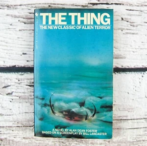 The Thing Alan Dean Foster 1st Print Bantam Books February 1982 1st Edition PB - Picture 1 of 6