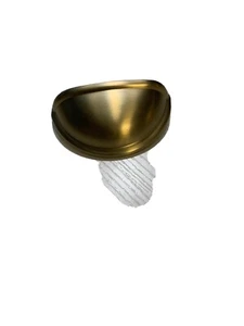 Amerock BP53010 Gold Cup Pulls 3" Center To Center Cup Cabinet Pull Lot Of 6 - Picture 1 of 3