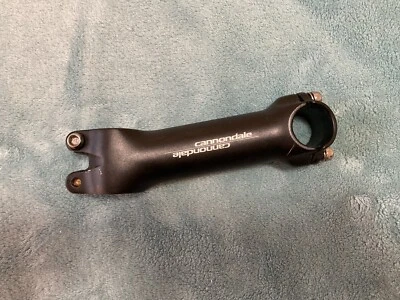 CANNONDALE HANDLEBAR BICYCLE STEM B5 120 mm +/- 10 degree 1 1/8th” BLACK 25.4mm - Image 1 of 4