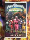 Power Rangers Time Force Dawn of Destiny Clamshell VHS Great Condition! Tested