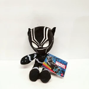 2021 Mattel Marvel BLACK PANTHER Stuffed Plush Toy Figure 9" - Picture 1 of 3