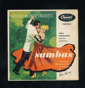 45tk-ethnic-CAPITOL EBF 260-EP-Enric Madriguera-Arthur Murray Favorites-Sambas - Imagen 1 de 6
