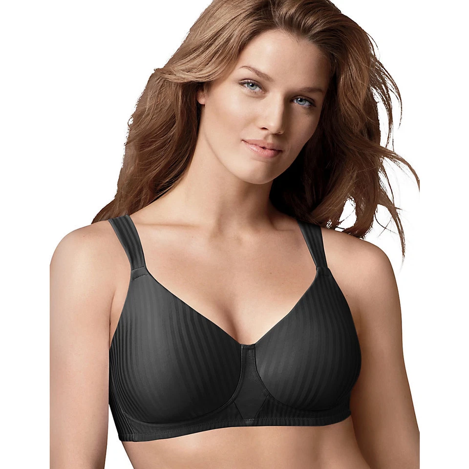 Playtex Secrets 42dd Perfectly Smooth Bra Wire Black Adjustable Straps 4707
