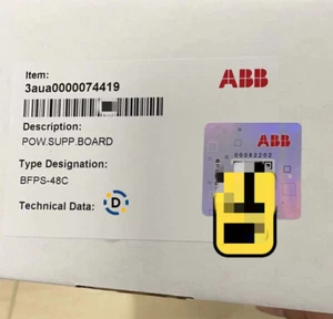 New ABB BFPS-48C power panel - Picture 1 of 1