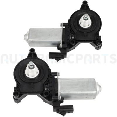 For 2007-2017 Jeep Wrangler Front Left & Right side Window Regulator Motor Foto 1 de 4