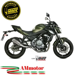 Echappement Complete Moto Mivv Kawasaki Z 650 2020 Exhaust Silencieux MK3 Inox - Photo 1/2